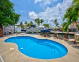Pool and canal view 1
