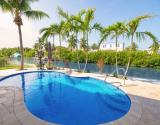 Pool and canal view 1