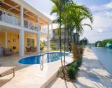 Pool and canal view 2