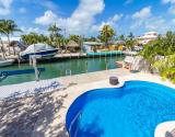 Pool and canal view 2