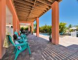 Patio and Pool view 1