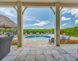 Patio and Pool view 1
