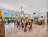 Dining area view 1 - lower level