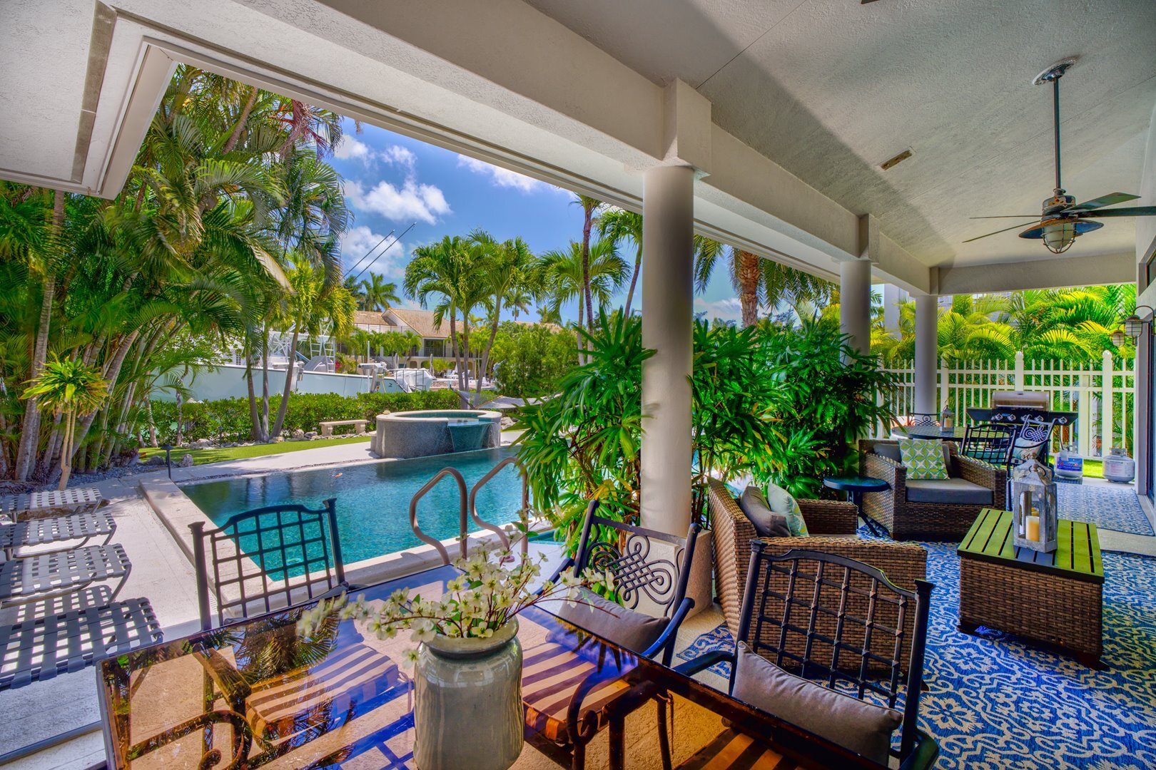 Pool and Patio view 1