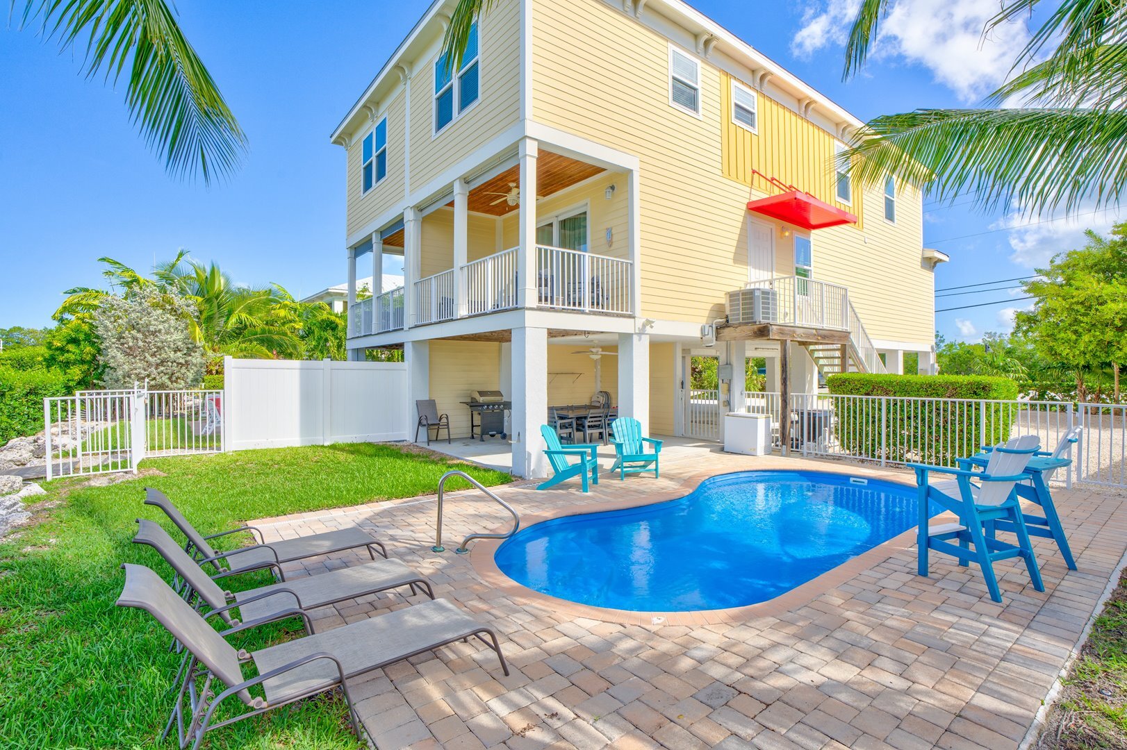 Private Pool at W04 in Marathon FL.